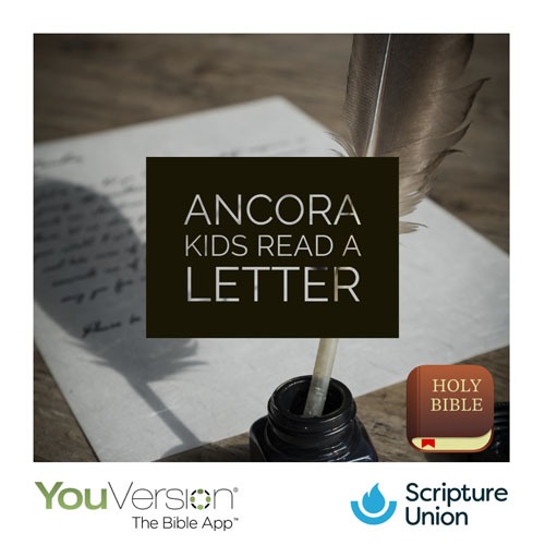 Ancora kids read a letter